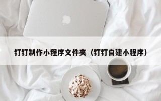 保定钉钉制作小程序文件夹（钉钉自建小程序）